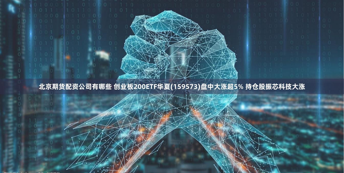北京期货配资公司有哪些 创业板200ETF华夏(159573)盘中大涨超5% 持仓股振芯科技大涨