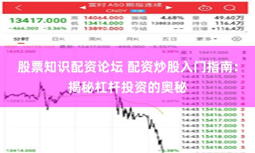 股票知识配资论坛 配资炒股入门指南：揭秘杠杆投资的奥秘